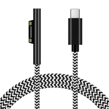1.8m Usb Type-C Power Supply Charger Adapter 15v 3A Pd Fast Charging Cable For Microsoft- Surface Pro 3 4 5 6 7
1.8m Usb Type-C Power Supply Charger Adapter 15v 3A Pd Fast Charging Cable For Microsoft- Surface Pro 3 4 5 6 7