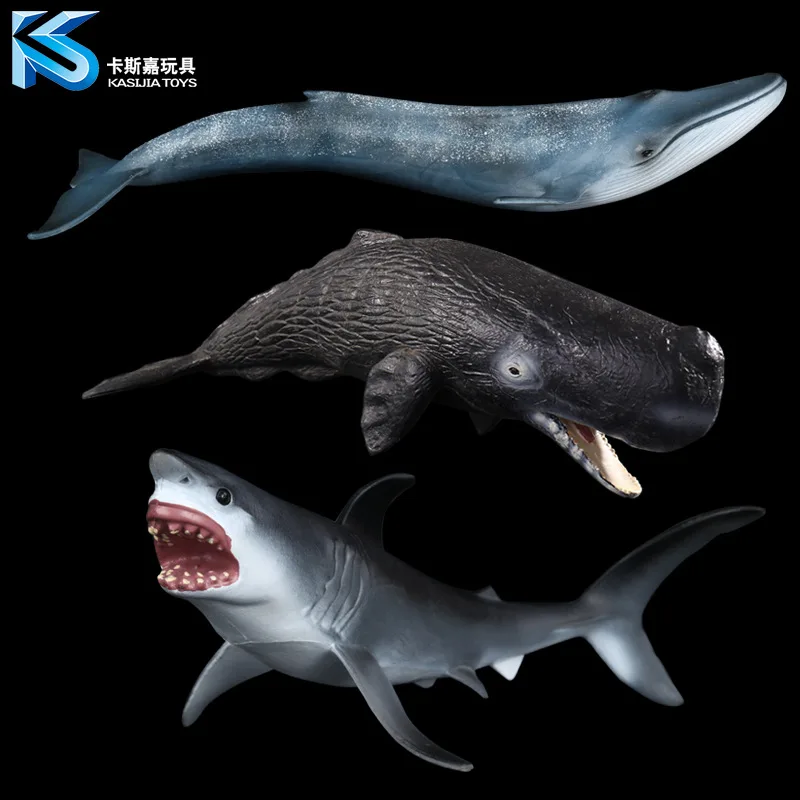 Wild Oceans Animal Model Solid Model CHILDREN'S Toy 3-Selectable Blue Whale Sperm Whale Jaws
Wild Oceans Animal Model Solid Model CHILDREN'S Toy 3-Selectable Blue Whale Sperm Whale Jaws