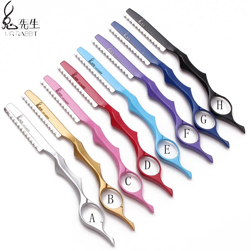 1Pcs add 1 Blade Mr Rabbit Professional Sharp Barber Razor Hair Razor Cut Hair Cutting Thinning Knife Aluminum Alloy Razor M6100
1Pcs add 1 Blade Mr Rabbit Professional Sharp Barber Razor Hair Razor Cut Hair Cutting Thinning Knife Aluminum Alloy Razor M6100