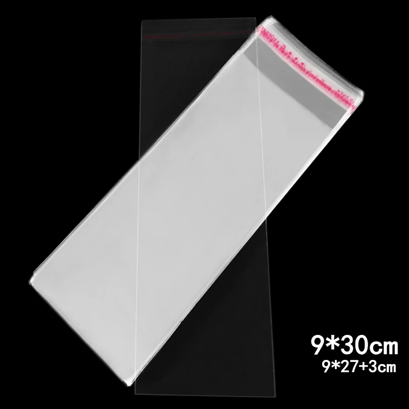 500pcs 9*30cm Clear OPP Transparent Self Adhesive Resealable Food Candy Cookie Jewelry Gift Bags Packing Card Sock Plastic Bag
500pcs 9*30cm Clear OPP Transparent Self Adhesive Resealable Food Candy Cookie Jewelry Gift Bags Packing Card Sock Plastic Bag