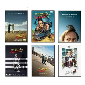 Better Call Saul Season 1 2 3 4 poster Living room decoration with white posters and wallpaper
Better Call Saul Season 1 2 3 4 poster Living room decoration with white posters and wallpaper