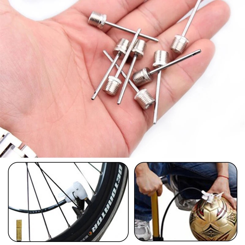 Sport Ball Inflating Pump Needle For Football Basketball Soccer Inflatable Air Valve Adaptor Stainless Steel Pump Pin
Sport Ball Inflating Pump Needle For Football Basketball Soccer Inflatable Air Valve Adaptor Stainless Steel Pump Pin