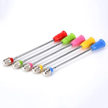 E27 LED Light Bulb Holder Universal Flexible Extension Lamp Adapter Socket 360 Degree Rotatory Lamp Base Holder
E27 LED Light Bulb Holder Universal Flexible Extension Lamp Adapter Socket 360 Degree Rotatory Lamp Base Holder