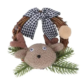1Pc Mini Rattan Weaving Wreath Hanging Pendant Christmas Theme Garland Christmas Party DIY Decorations
1Pc Mini Rattan Weaving Wreath Hanging Pendant Christmas Theme Garland Christmas Party DIY Decorations