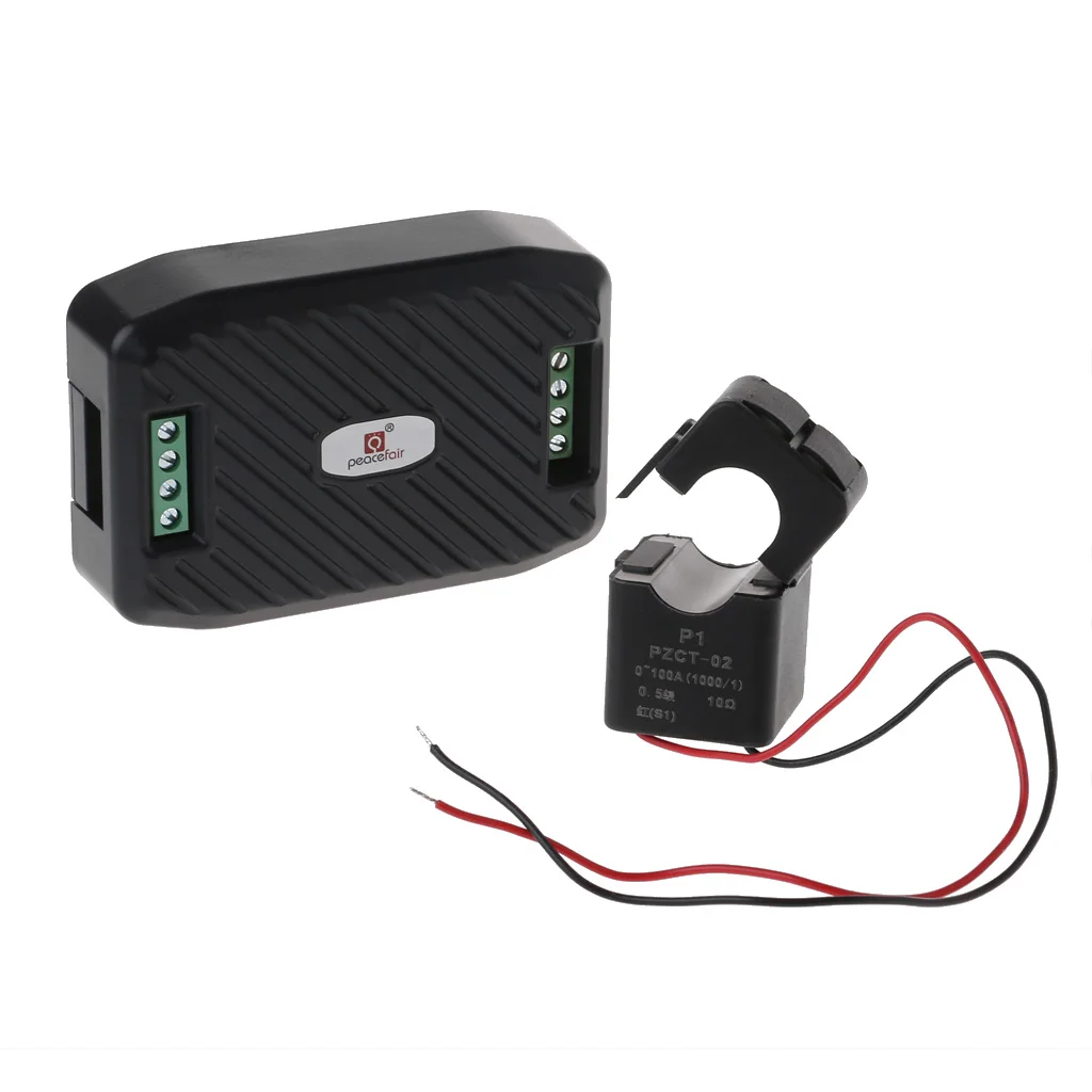 AC Power Meter Voltage Current Power Frequency Energy Tester 80-260V 100A Electricity Meter for Homekit PZEM-016 With Split CT
AC Power Meter Voltage Current Power Frequency Energy Tester 80-260V 100A Electricity Meter for Homekit PZEM-016 With Split CT