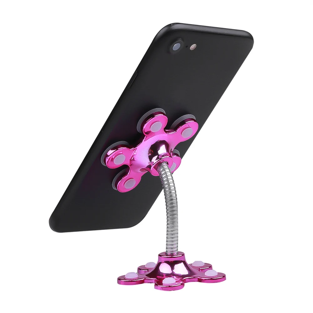 Universal Flower Type Magic phone Holder Stronger Desk Sucker 360 Degree Rotatable Holder for Phone 5 6 7 plus
Universal Flower Type Magic phone Holder Stronger Desk Sucker 360 Degree Rotatable Holder for Phone 5 6 7 plus