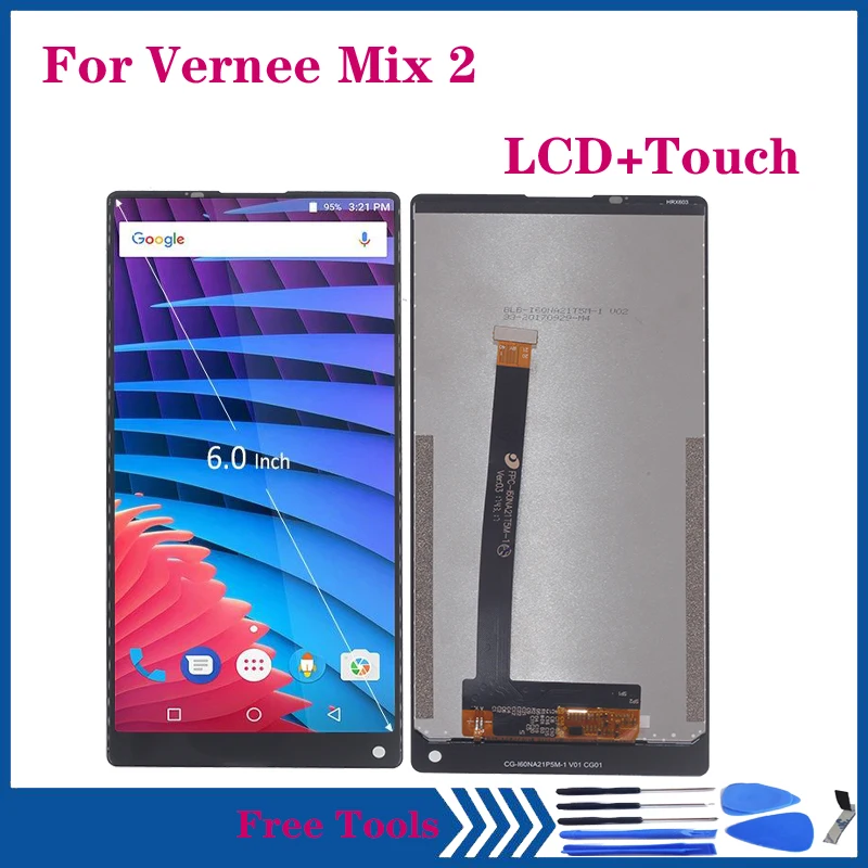 100% original new LCD For Vernee Mix 2 LCD display touch screen digitizer component replacement components
100% original new LCD For Vernee Mix 2 LCD display touch screen digitizer component replacement components