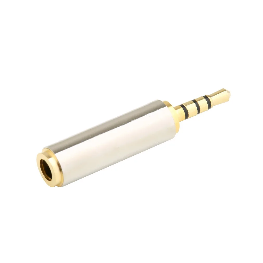 Gold 2.5 mm Male to 3.5 mm Female audio Stereo Adapter Plug Converter Headphone Jack Dropshipping
Gold 2.5 mm Male to 3.5 mm Female audio Stereo Adapter Plug Converter Headphone Jack Dropshipping