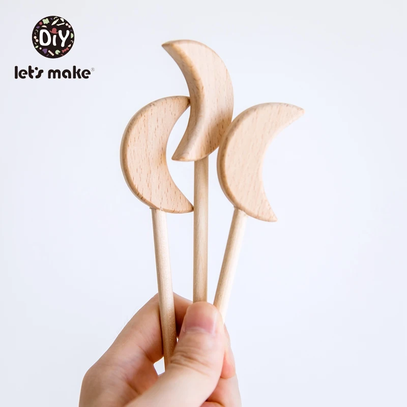 Let's Make Wooden Teether Baby Goods Magic Wand 0-12 Months 1PC Tiny Rod Wood BPA Free Moon Heart Wooden Blanks Teething Toys
Let's Make Wooden Teether Baby Goods Magic Wand 0-12 Months 1PC Tiny Rod Wood BPA Free Moon Heart Wooden Blanks Teething Toys
