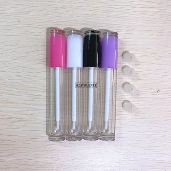 

10/30/50pcs 5ml Empty Lip Gloss tubes Lip Glaze Brush Wand Makeup Container Lipstick Lip Balm Refillable DIY Lipgloss Tube