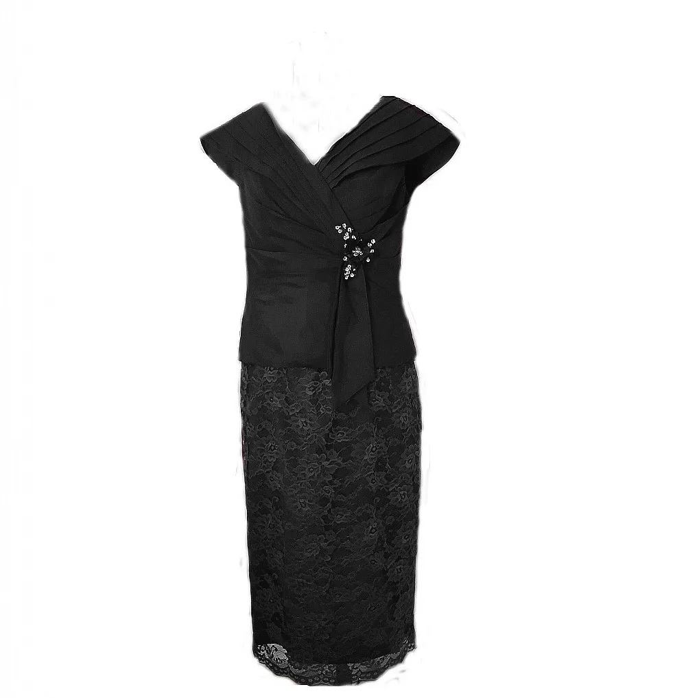 Real Images Cap Sleeve V-Neck Taffeta And Lace Sequins Beading Knee-Length SHort Rufflse Flowers Womnen's Dreses Mother Dresses
Real Images Cap Sleeve V-Neck Taffeta And Lace Sequins Beading Knee-Length SHort Rufflse Flowers Womnen's Dreses Mother Dresses