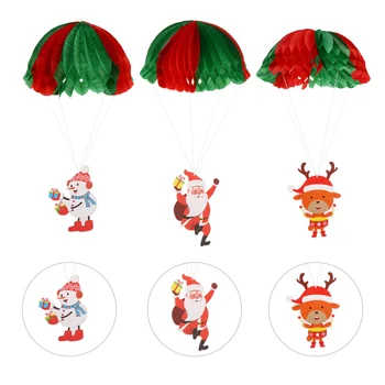 6Pcs Christmas Paper Pendants Lightweight Cartoon Adorable Christmas Decoration Party Supplies Parachute Decor Props for Mall Sh
6Pcs Christmas Paper Pendants Lightweight Cartoon Adorable Christmas Decoration Party Supplies Parachute Decor Props for Mall Sh