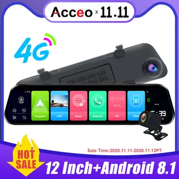 Acceo Car Dvr X8 4G Android DashCam RearView Mirror 2K Car Camera 12 Inch Stream Media 1080P Registrar Dual Lens Video Recorder
Acceo Car Dvr X8 4G Android DashCam RearView Mirror 2K Car Camera 12 Inch Stream Media 1080P Registrar Dual Lens Video Recorder