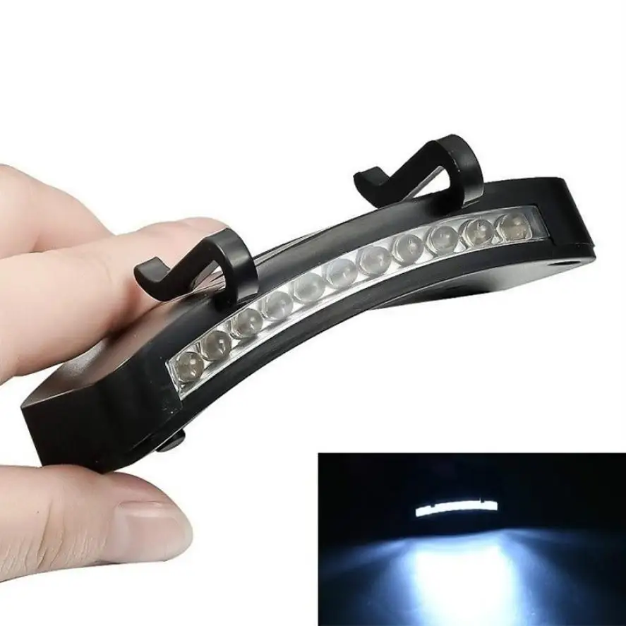 11 LED Baseball Cap Hat Clip ON Lamp Light Fishing Headlamp for Outdoor Activity Clip Cap Light
11 LED Baseball Cap Hat Clip ON Lamp Light Fishing Headlamp for Outdoor Activity Clip Cap Light