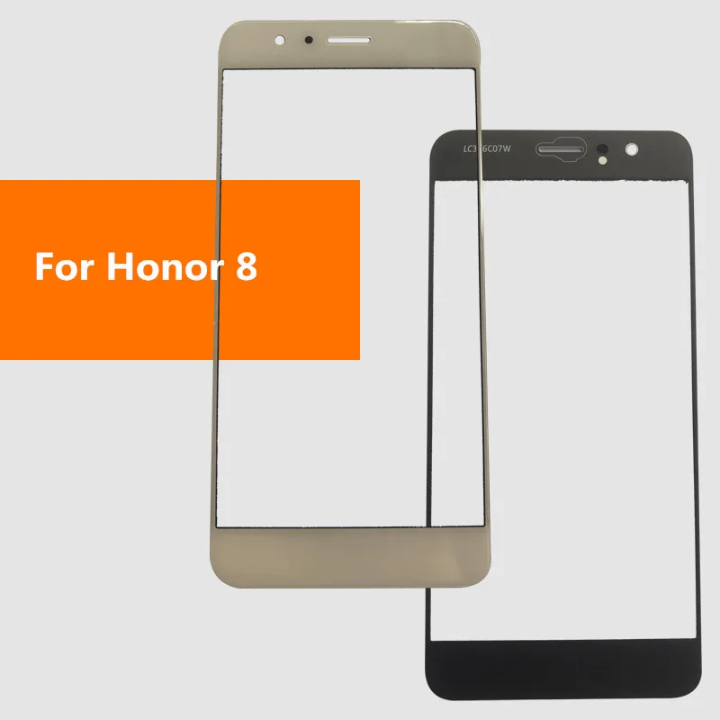 Внешний экран Honor8 для Huawei Honor 8 передняя сенсорная панель ЖК дисплей стеклянная