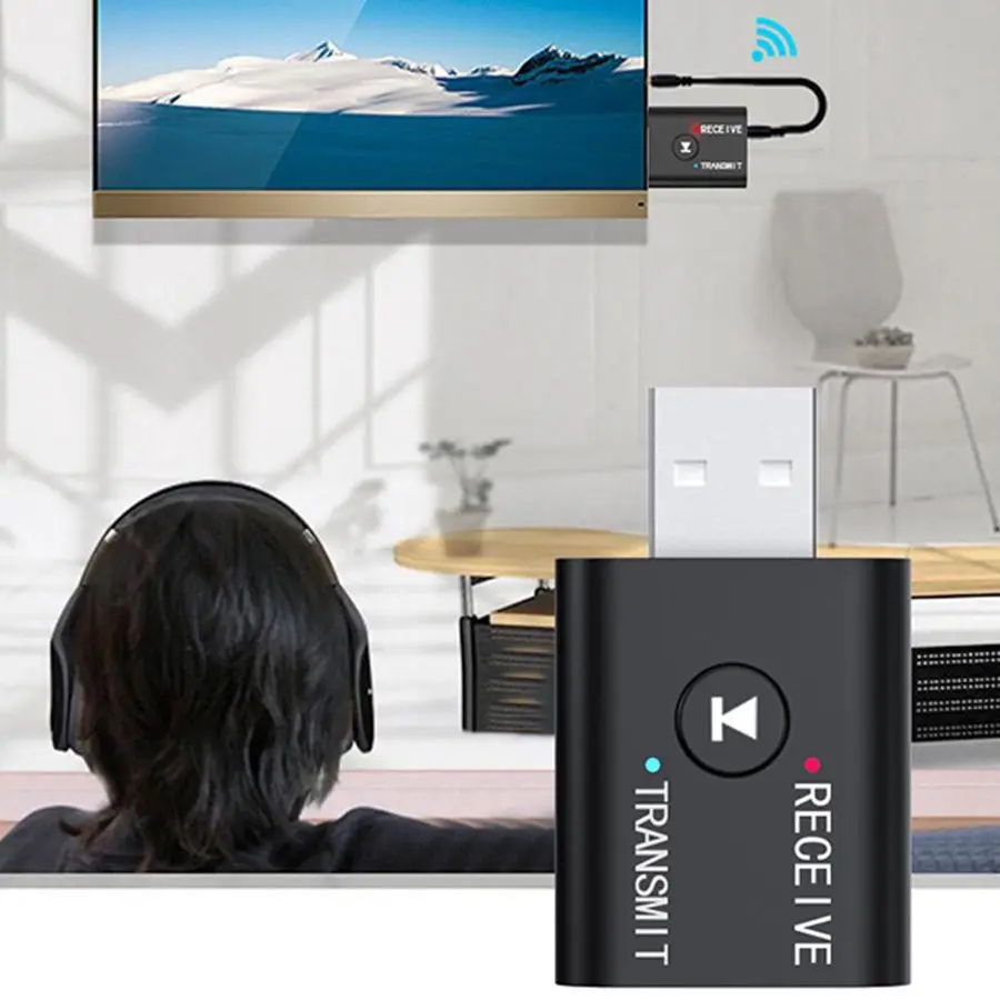 YET-TR6 2 In 1 Bluetooth Transmitter Receiver Independent Circuit Audio Adapter AUX RCA 3.5MM Jack USB Stereo Wireless Dongle
YET-TR6 2 In 1 Bluetooth Transmitter Receiver Independent Circuit Audio Adapter AUX RCA 3.5MM Jack USB Stereo Wireless Dongle
