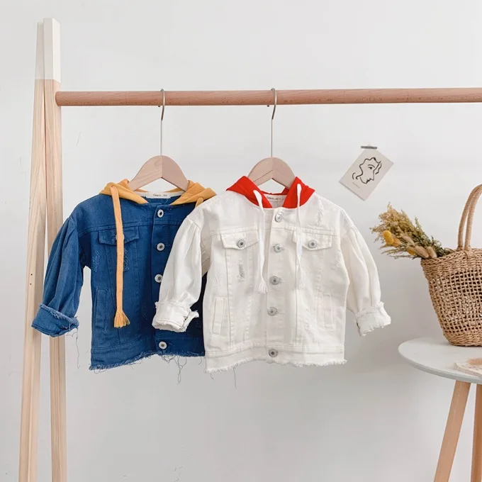 Boys Denim Coats 2019 Autumn New Children's Clothes Baby Boys Girls Hooded Patchwork Jacket Kids Casual Cowboy Coat Baby Outwear
Boys Denim Coats 2019 Autumn New Children's Clothes Baby Boys Girls Hooded Patchwork Jacket Kids Casual Cowboy Coat Baby Outwear