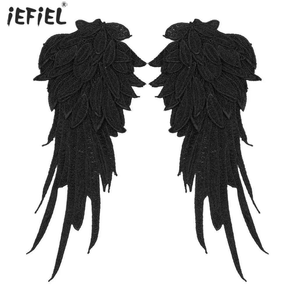 1Pair Feather Wings Fairy Angel Devil White Black Feather Wings Sewing on Fancy Dress Costume Halloween Party Accessories
1Pair Feather Wings Fairy Angel Devil White Black Feather Wings Sewing on Fancy Dress Costume Halloween Party Accessories