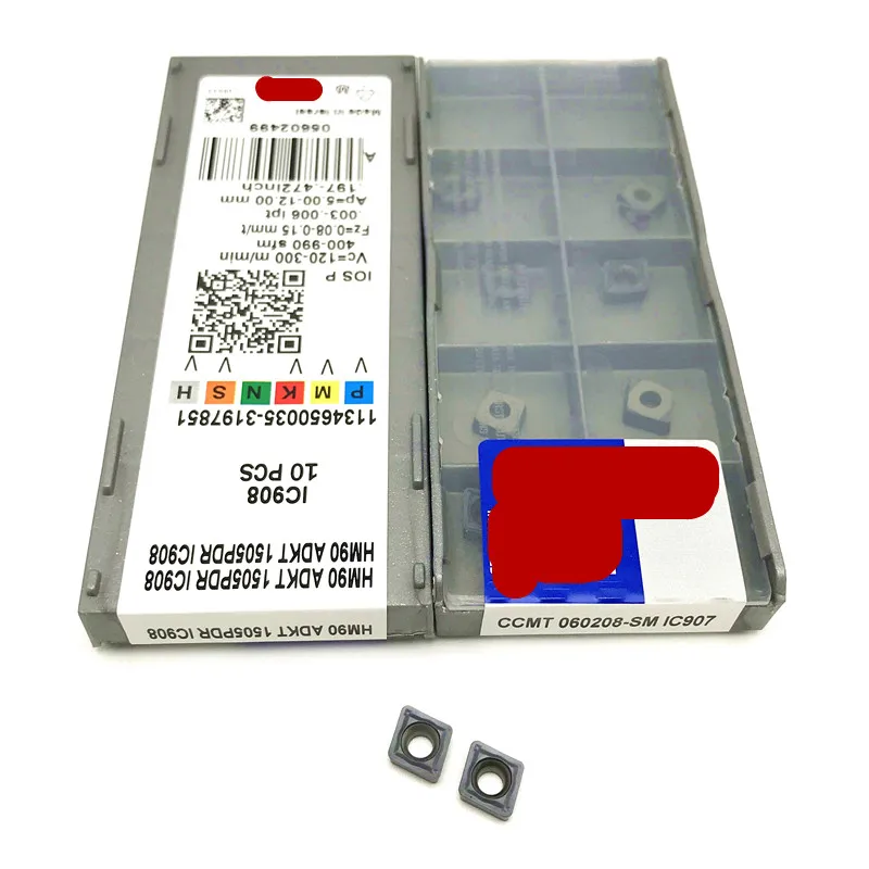 R0.8 lathe tool CCMT060208 SM IC907 Isk carbide tool CNC lathe tool, internal turning tool
R0.8 lathe tool CCMT060208 SM IC907 Isk carbide tool CNC lathe tool, internal turning tool