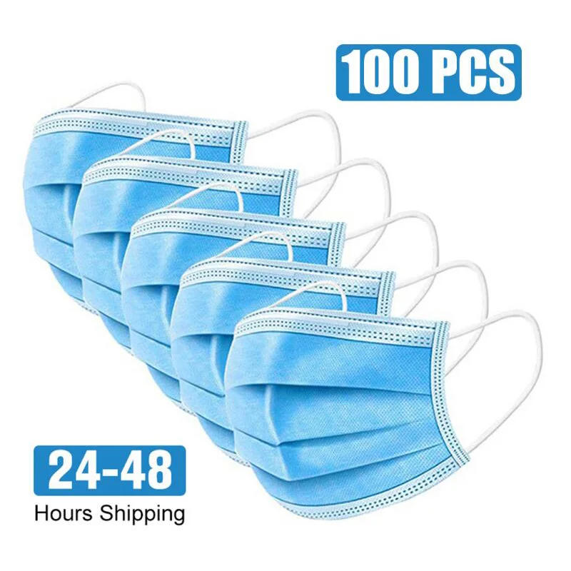 Unisex 3-Layers Non-woven Face Masks Anti Dust Mouth Nose Cover Anti Bacterial Anti-fog and haze Masks for Men Women
Unisex 3-Layers Non-woven Face Masks Anti Dust Mouth Nose Cover Anti Bacterial Anti-fog and haze Masks for Men Women