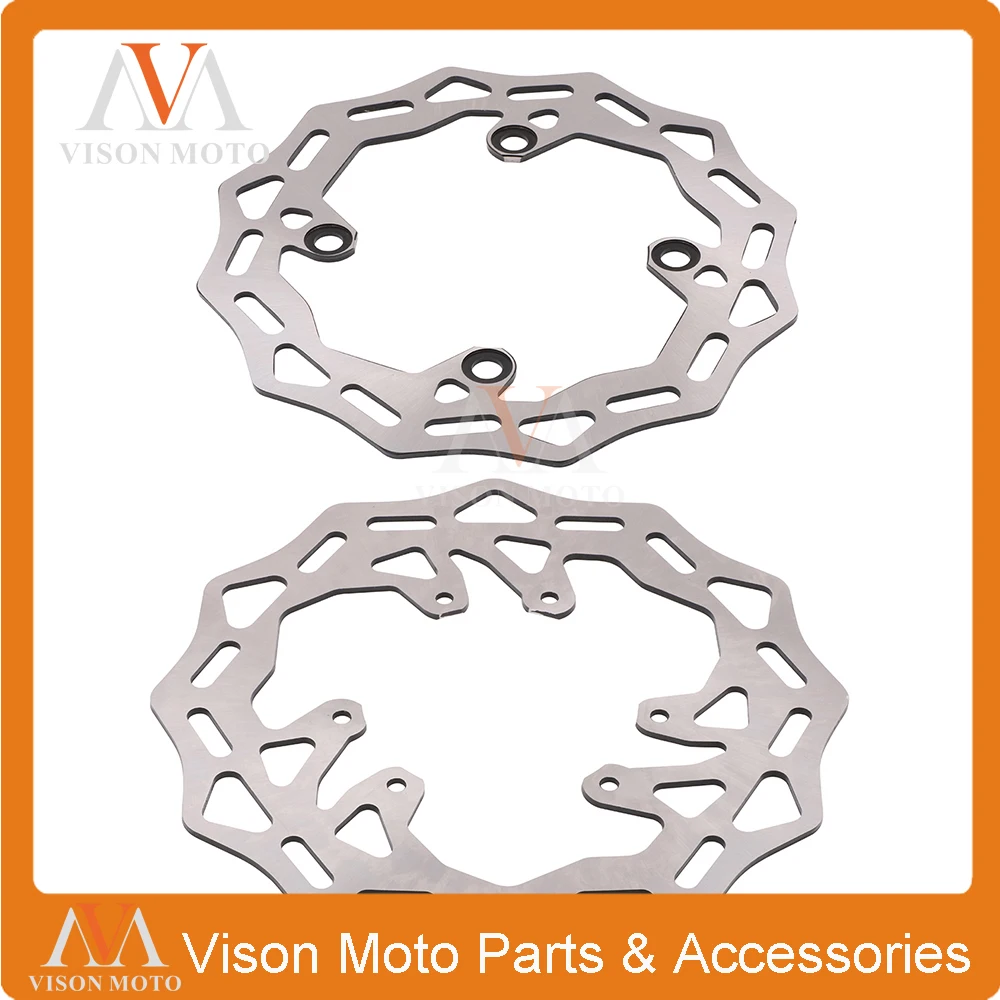 Motorcycle 2 Pcs Silver Front Rear Brake Disc Rotors For Honda CRF250L CRF 250L 250 L 2013-2019 Motorcross Dirt Bike
Motorcycle 2 Pcs Silver Front Rear Brake Disc Rotors For Honda CRF250L CRF 250L 250 L 2013-2019 Motorcross Dirt Bike