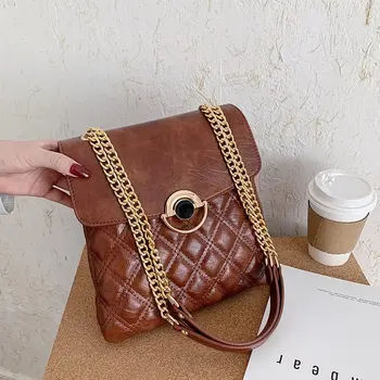 Female bag double shoulder messenger bag 2020 autumn new bucket bag luxury designer ladies soft leather fashion chain bag brown
Female bag double shoulder messenger bag 2020 autumn new bucket bag luxury designer ladies soft leather fashion chain bag brown
