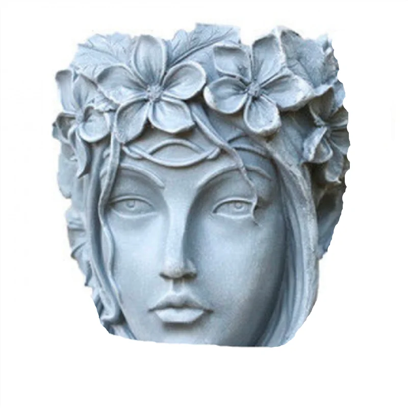 10Cm 3D Clay Craft Vase Making Concrete Silicone Pot Molds Human Head Girl Planter Ashtray Holder Tray Mould
10Cm 3D Clay Craft Vase Making Concrete Silicone Pot Molds Human Head Girl Planter Ashtray Holder Tray Mould