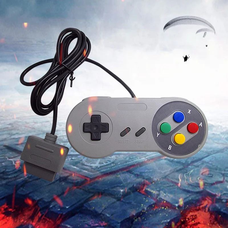USB Controller Gaming Joystick Gamepad Controller for Nintendo SNES GamePads for Windows PC Computer Control
USB Controller Gaming Joystick Gamepad Controller for Nintendo SNES GamePads for Windows PC Computer Control