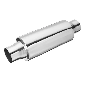 Universal Stainless Steel Car Exhaust Pipe Muffler Resonator 51mm Inlet/Outlet Exhaust Tip Tube Silencer
Universal Stainless Steel Car Exhaust Pipe Muffler Resonator 51mm Inlet/Outlet Exhaust Tip Tube Silencer
