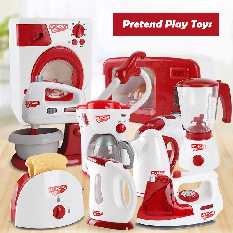 Simulation Household Appliances Kitchen Vacuum Cleaner Cooker Pretend Play Toys Children Early Education Toys Birthday Gift
Simulation Household Appliances Kitchen Vacuum Cleaner Cooker Pretend Play Toys Children Early Education Toys Birthday Gift