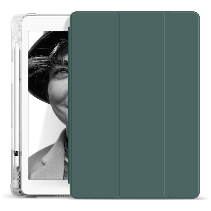 With Pencil Holder Case for iPad Pro 11 12.9 2020 Case PU Clear Back Tablet Cover for iPad 10.2 Air 3 2019 Pro 10.5 9.7 Mini 5
With Pencil Holder Case for iPad Pro 11 12.9 2020 Case PU Clear Back Tablet Cover for iPad 10.2 Air 3 2019 Pro 10.5 9.7 Mini 5