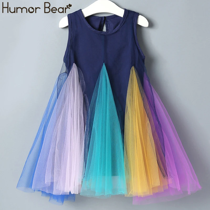 Humor Bear Children Dress Colorful Stripe Girl Dresses Kids Clothes Sleevelesss Summer Baby Clothing For Girl Cute Girl Clothes
Humor Bear Children Dress Colorful Stripe Girl Dresses Kids Clothes Sleevelesss Summer Baby Clothing For Girl Cute Girl Clothes