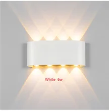

Modern Led Wall Lamp 2W 4W 6W 8W Wall Sconces Indoor Stair Light Fixture Bedside Loft Living Room Up Down Home Hallway Lampada