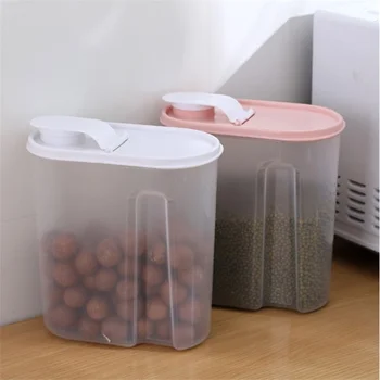 Transparent Food Storage Bottles Plastic with Lid Multigrain Storage Box Dried Beans Jar Kitchen Moisture-proof Food Container
Transparent Food Storage Bottles Plastic with Lid Multigrain Storage Box Dried Beans Jar Kitchen Moisture-proof Food Container