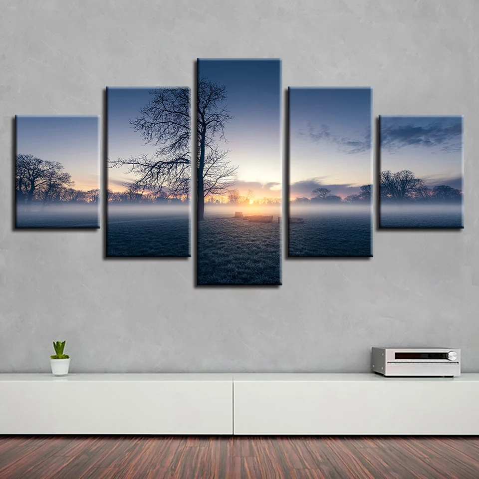 Beautiful Sunrise on The Plain Meadow Canvas HD Prints Posters Home Decor Wall Art Pictures 5 Pieces Art Paintings No Frame
Beautiful Sunrise on The Plain Meadow Canvas HD Prints Posters Home Decor Wall Art Pictures 5 Pieces Art Paintings No Frame