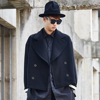 2019 Autumn And Winter New Original Design Uncle Nick Style Short Woolen Coat Fashion Casual Solid Color Coat Jacket Black/Camel
2019 Autumn And Winter New Original Design Uncle Nick Style Short Woolen Coat Fashion Casual Solid Color Coat Jacket Black/Camel
