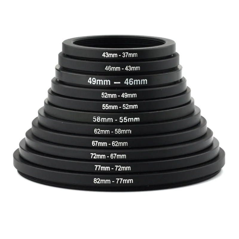 10pcs 67-86 72-86 77-86 86-77 82-86 86-82 86-95 95-86 82-95 77-95mm Metal Step Up Rings Step down Rings Lens Adapter Filter Set
10pcs 67-86 72-86 77-86 86-77 82-86 86-82 86-95 95-86 82-95 77-95mm Metal Step Up Rings Step down Rings Lens Adapter Filter Set