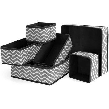 6pcs Non-woven Underwear Storage Box Portable Organize Sets Clothing Underwear Storage Box for Bra Underpant Socks Dropshipping
6pcs Non-woven Underwear Storage Box Portable Organize Sets Clothing Underwear Storage Box for Bra Underpant Socks Dropshipping