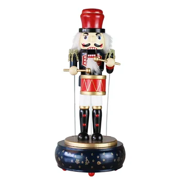 Animated Musical Nutcracker Shape with Drum Music Box Handicrafts Home Desktop Decoration Home Decor LBShipping
Animated Musical Nutcracker Shape with Drum Music Box Handicrafts Home Desktop Decoration Home Decor LBShipping
