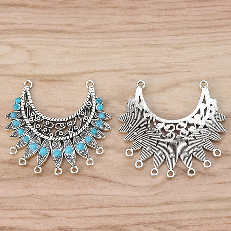 2 Pieces Tibetan Silver Crescent Moon Chandelier Connectors Charms Pendants for DIY Necklace Jewelry Making Findings Accessories
2 Pieces Tibetan Silver Crescent Moon Chandelier Connectors Charms Pendants for DIY Necklace Jewelry Making Findings Accessories