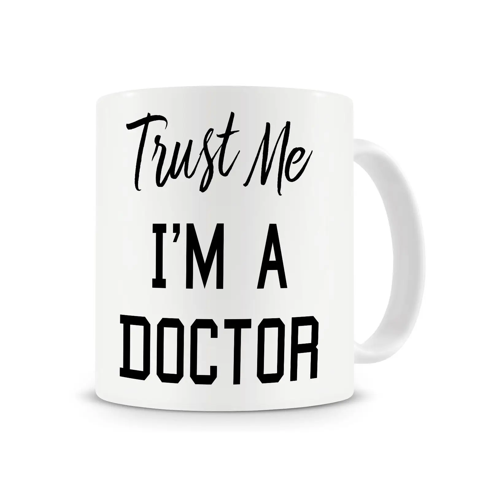 Trust Me I'm A Doctor Mug Coffee Cup с ложкой для перемешивания смешной подарок доктора врача