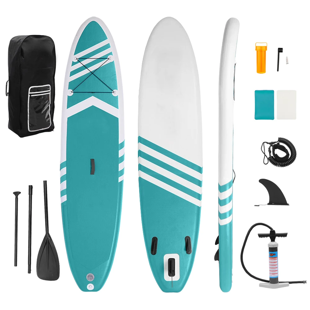 Inflatable Paddle Boards Stand Up 10.5'x30 x6 ISUP Surf Control Non-Slip Deck Standing Boat Green
Inflatable Paddle Boards Stand Up 10.5'x30 x6 ISUP Surf Control Non-Slip Deck Standing Boat Green