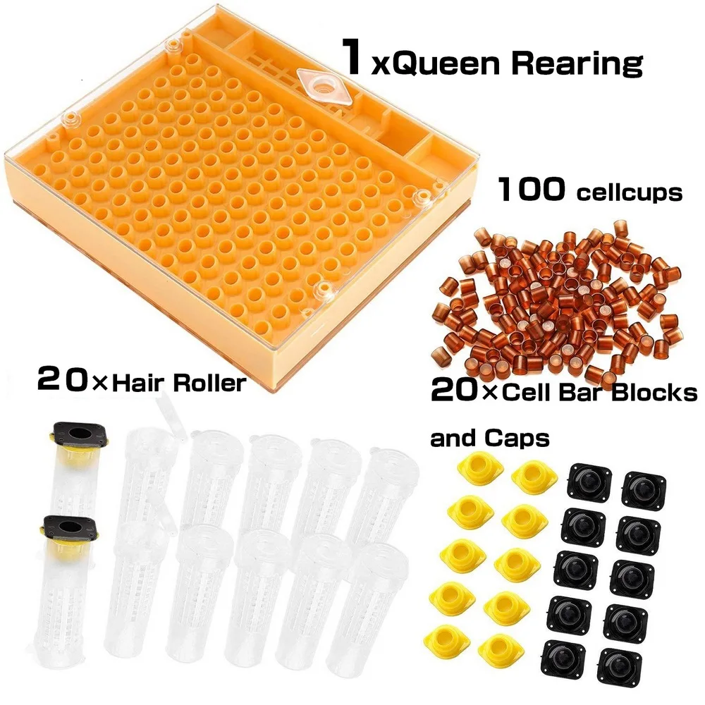 Beekeeping Tools Set Queen Rearing System Cultivating Box 100 Cell Cups Bee Nicot Complete Catcher Cage Beekeeping Equipment
Beekeeping Tools Set Queen Rearing System Cultivating Box 100 Cell Cups Bee Nicot Complete Catcher Cage Beekeeping Equipment