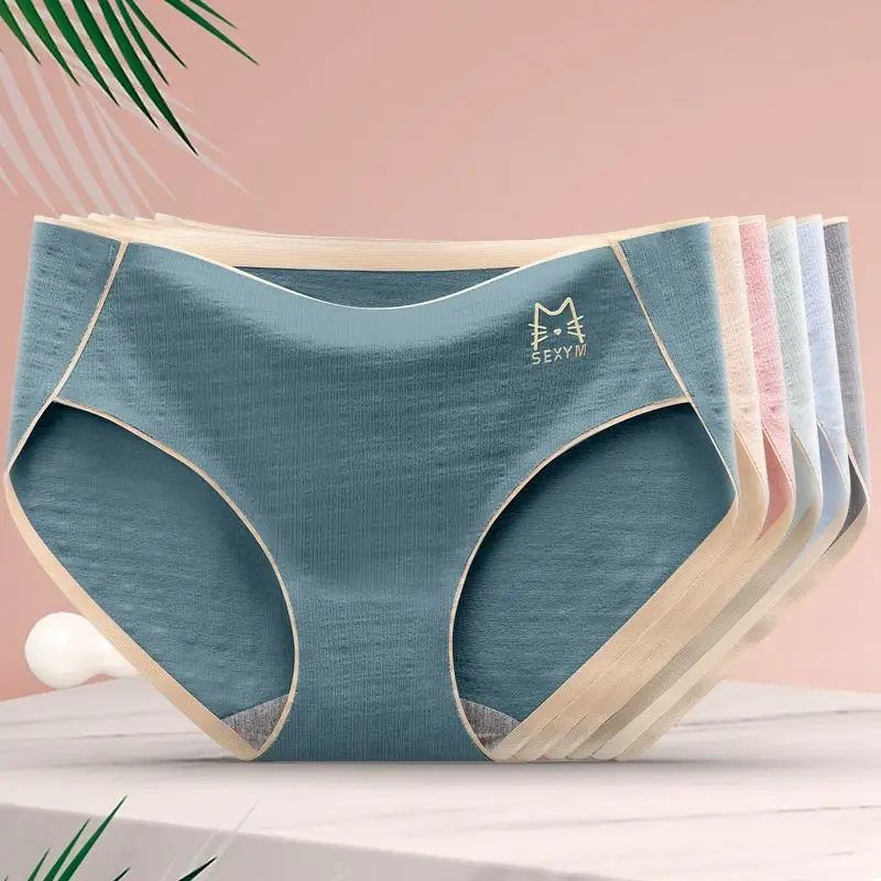 2/3/4pcs Women Panties Ladies Cotton Underwear Girls Breathable Seamless Middle Waist Briefs Women Cute Sexy Lingerie Intimates
2/3/4pcs Women Panties Ladies Cotton Underwear Girls Breathable Seamless Middle Waist Briefs Women Cute Sexy Lingerie Intimates