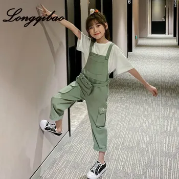 Girls Trousers Casual Pants 2020 New Style Children Western Style Suspender Pants Little Girl Fashionable Pencil Pants Big Boy
Girls Trousers Casual Pants 2020 New Style Children Western Style Suspender Pants Little Girl Fashionable Pencil Pants Big Boy