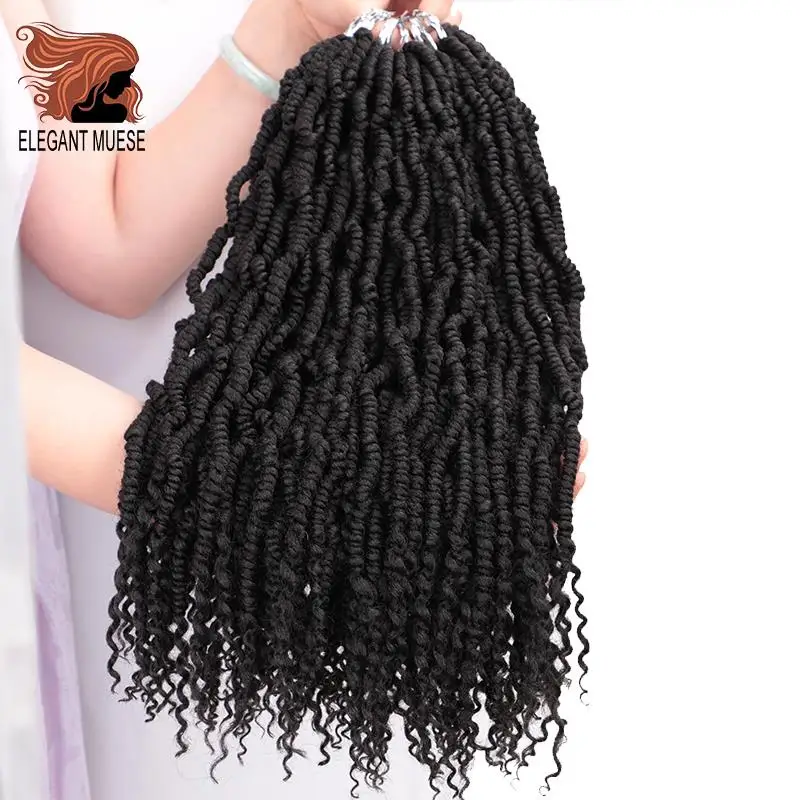 Pre Passion Twists Synthetic Crotchet Hair Extensions Ombre Crochet Braids Fiber Pre looped Fluffy Twists Braiding Hair Bulk
Pre Passion Twists Synthetic Crotchet Hair Extensions Ombre Crochet Braids Fiber Pre looped Fluffy Twists Braiding Hair Bulk
