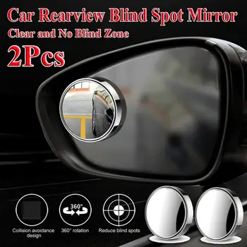 2pcs Car Wide Angle Round Convex Mirrors HD Frameless Rearview Blind Spot Mirror 360 Degree Wide Car Parking Blind Spot Mirrors
2pcs Car Wide Angle Round Convex Mirrors HD Frameless Rearview Blind Spot Mirror 360 Degree Wide Car Parking Blind Spot Mirrors