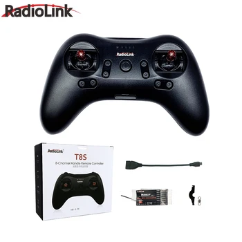 Radiolink T8S 8CH RC Remote Controller Transmitter 2.4G with R8EF or R8FM Receiver Handle Stick for FPV Quad Drone Airplane Car
Radiolink T8S 8CH RC Remote Controller Transmitter 2.4G with R8EF or R8FM Receiver Handle Stick for FPV Quad Drone Airplane Car