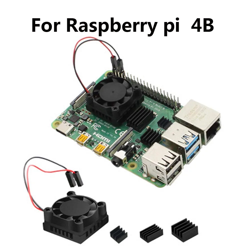 In Stock Square Cooling Fan 1/2 Dual Fan with Heatsink Cooler Kit For Raspberry Pi 4B ( 4 Model B )
In Stock Square Cooling Fan 1/2 Dual Fan with Heatsink Cooler Kit For Raspberry Pi 4B ( 4 Model B )