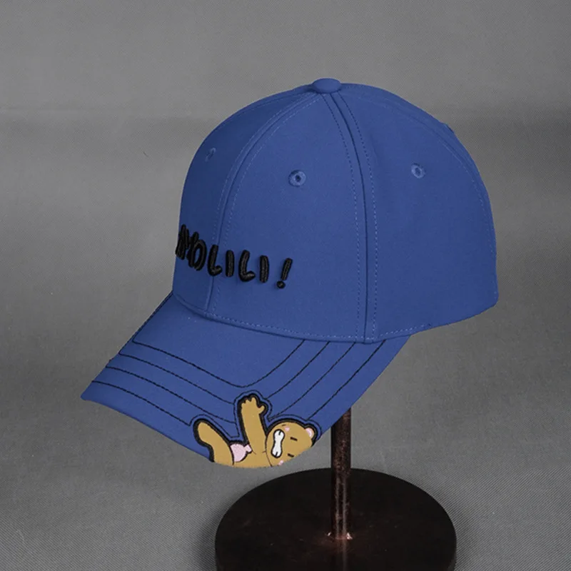 Hat Female Spring And Summer Thin Bear Pattern Baseball Cap Fashion Outdoor Stereo Embroidery Lettered Brim Hat
Hat Female Spring And Summer Thin Bear Pattern Baseball Cap Fashion Outdoor Stereo Embroidery Lettered Brim Hat